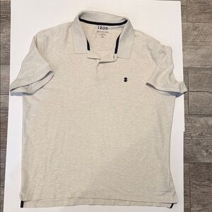 IZOD Men's Light Gray Polo Shirt